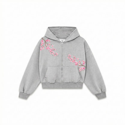 Sakura Tree Zipup