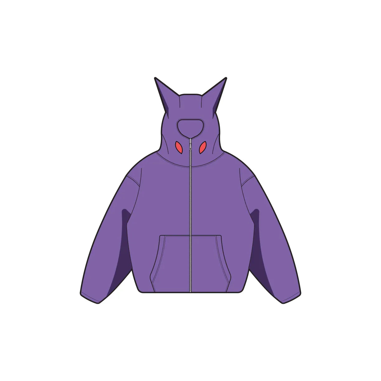 Gengar Sherpa Jacket